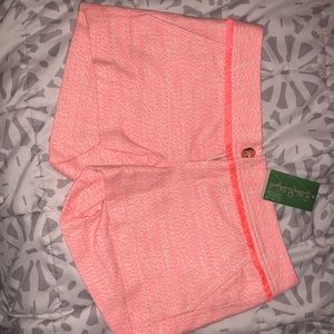 Lilly Pulitzer shorts NWT size 0